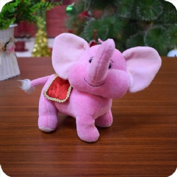 Soft Elephant Stuffed Animal Plush Toy, 8 inches