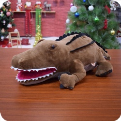 Soft Plush Crocodile Stuffed Animal, 18 inches