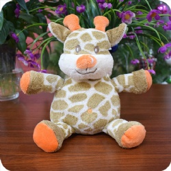 Baby Deer Stuffed Animal Toy Bed Sleeping Toy, 10 inches