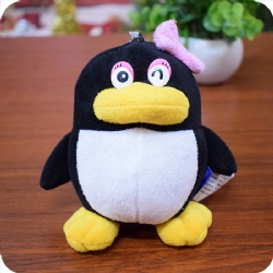 Penguin Stuffed Plush Toy, 4.5 inches