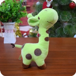 Giraffe Stuffed Toy Cartoon Plush Toy, 10 inches