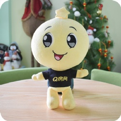 Soft Doll for Kids Plush Mascot, 11 Inch