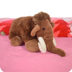 Mammoth Plush Stuffed Animal, Gifts for Kids, 15 Inch