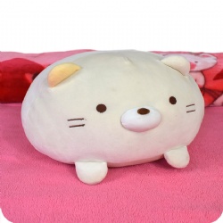 Soft Cat Stuffed Animal Pillow, 15 Inch