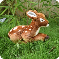 Worldwide Lifelike Sika Deer Stuffed Animal