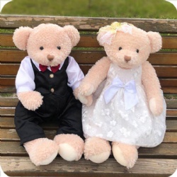 Sweet Valentines Stuffed Animal Teddy Bears, 25 inches