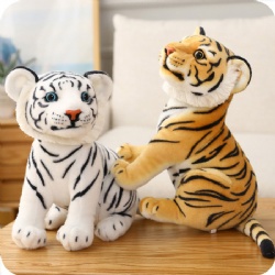 Vivid Tiger Plush Toys, 10 Inch