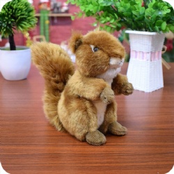 6.5 Inch Squirrel Stuffed Animal Plush Soft Toy