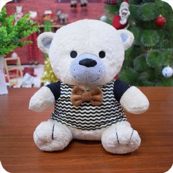 Bear Stuffed Animal Plush Toy with Shirt