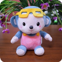 Lovely Monkey Plush Toy, 7 inches